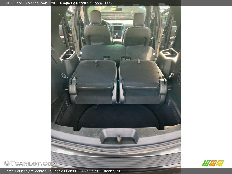 Magnetic Metallic / Ebony Black 2018 Ford Explorer Sport 4WD