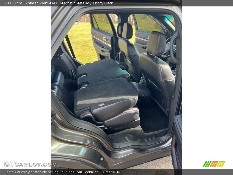 Magnetic Metallic / Ebony Black 2018 Ford Explorer Sport 4WD