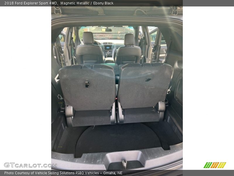 Magnetic Metallic / Ebony Black 2018 Ford Explorer Sport 4WD