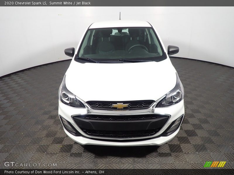 Summit White / Jet Black 2020 Chevrolet Spark LS