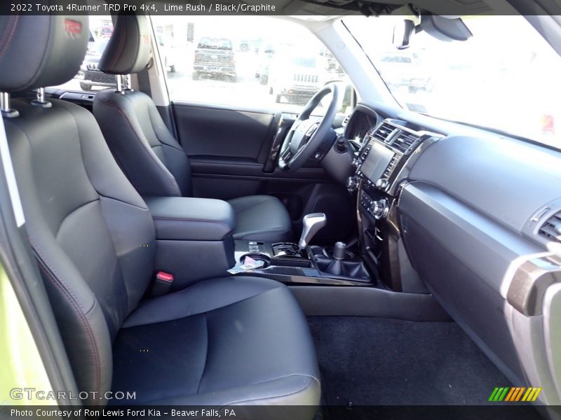 Front Seat of 2022 4Runner TRD Pro 4x4