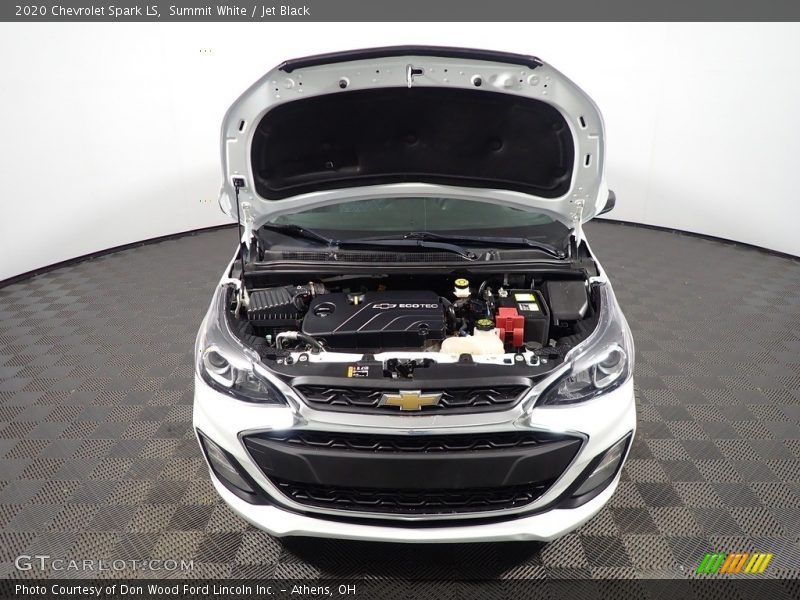 Summit White / Jet Black 2020 Chevrolet Spark LS