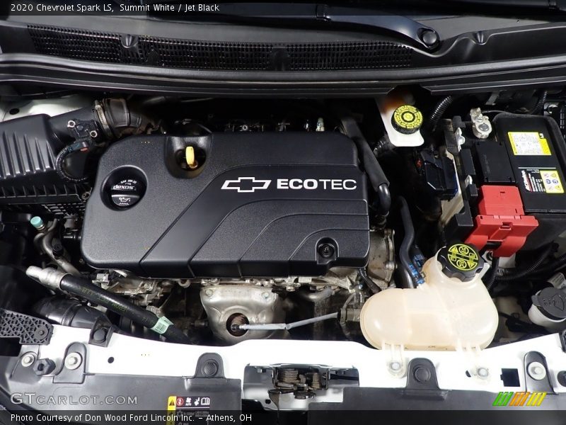 Summit White / Jet Black 2020 Chevrolet Spark LS
