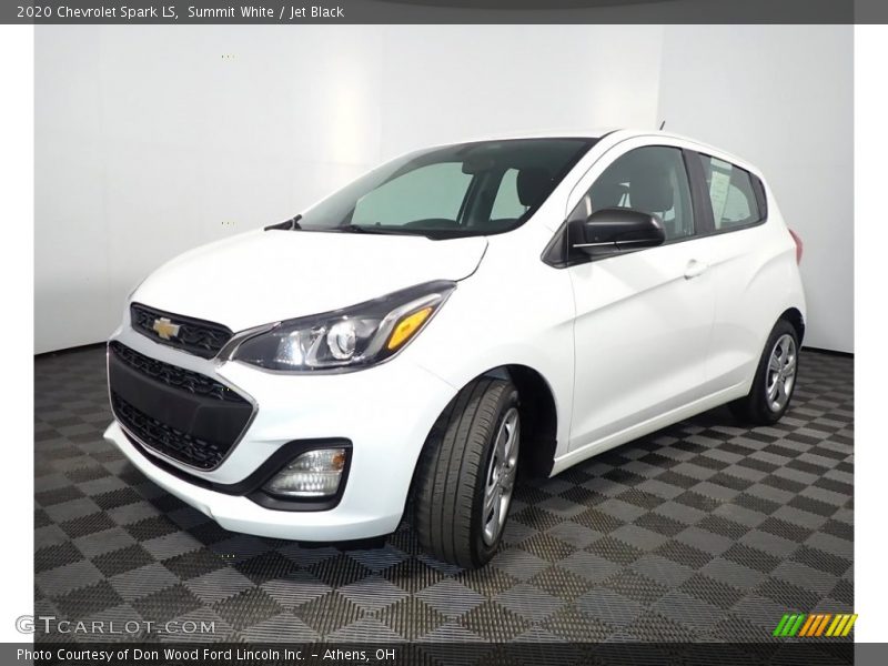 Summit White / Jet Black 2020 Chevrolet Spark LS