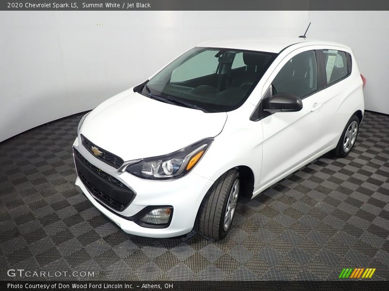 Summit White / Jet Black 2020 Chevrolet Spark LS