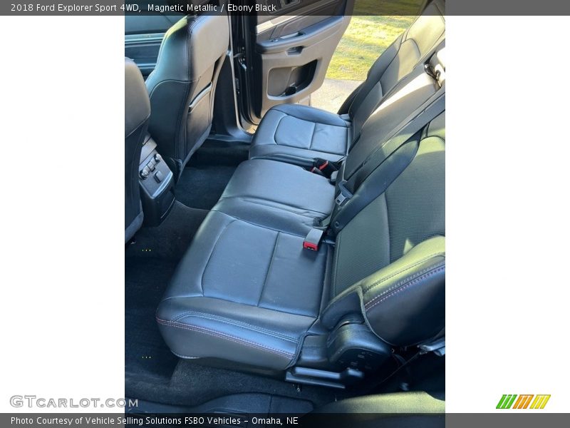 Magnetic Metallic / Ebony Black 2018 Ford Explorer Sport 4WD