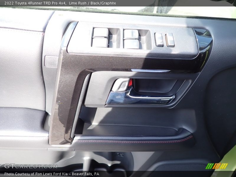 Door Panel of 2022 4Runner TRD Pro 4x4