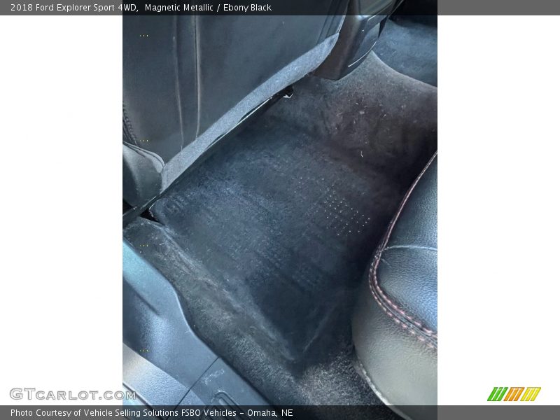 Magnetic Metallic / Ebony Black 2018 Ford Explorer Sport 4WD