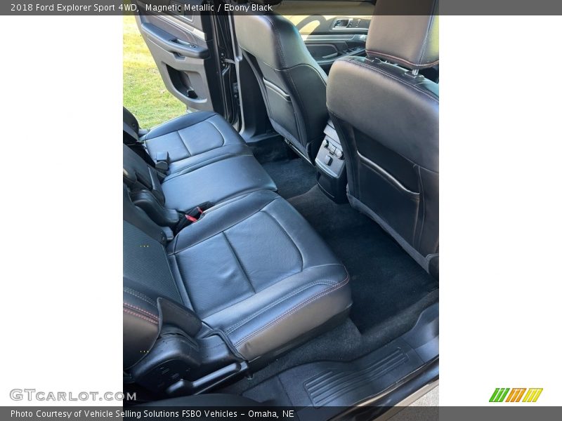 Magnetic Metallic / Ebony Black 2018 Ford Explorer Sport 4WD