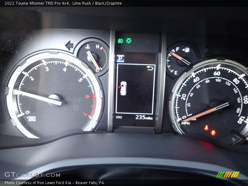  2022 4Runner TRD Pro 4x4 TRD Pro 4x4 Gauges