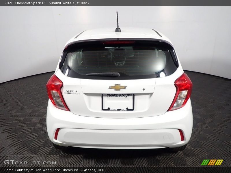 Summit White / Jet Black 2020 Chevrolet Spark LS