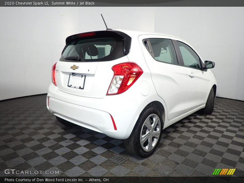 Summit White / Jet Black 2020 Chevrolet Spark LS