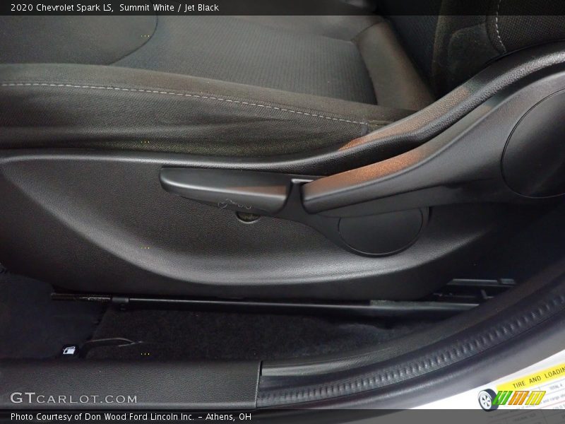 Summit White / Jet Black 2020 Chevrolet Spark LS