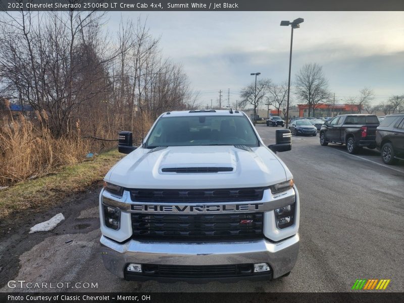 Summit White / Jet Black 2022 Chevrolet Silverado 2500HD LT Crew Cab 4x4