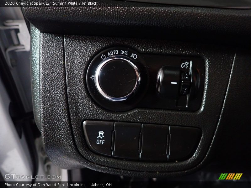 Summit White / Jet Black 2020 Chevrolet Spark LS