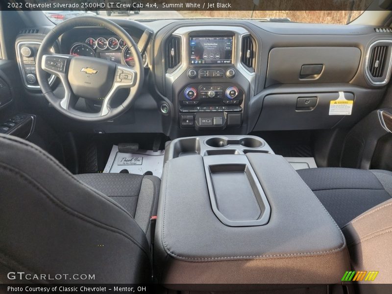 Summit White / Jet Black 2022 Chevrolet Silverado 2500HD LT Crew Cab 4x4