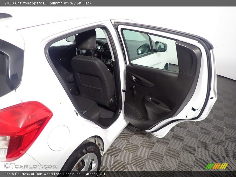 Summit White / Jet Black 2020 Chevrolet Spark LS