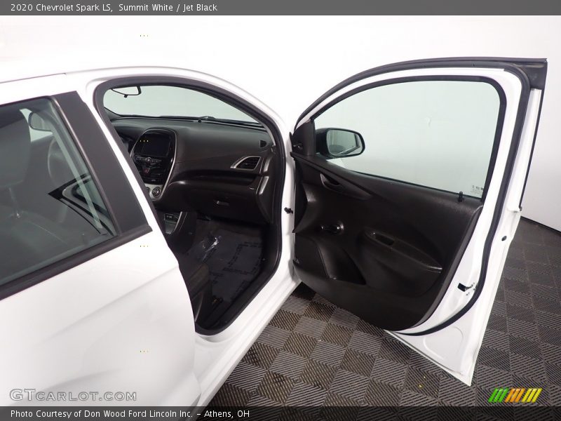 Summit White / Jet Black 2020 Chevrolet Spark LS