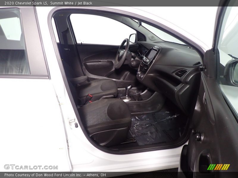 Summit White / Jet Black 2020 Chevrolet Spark LS