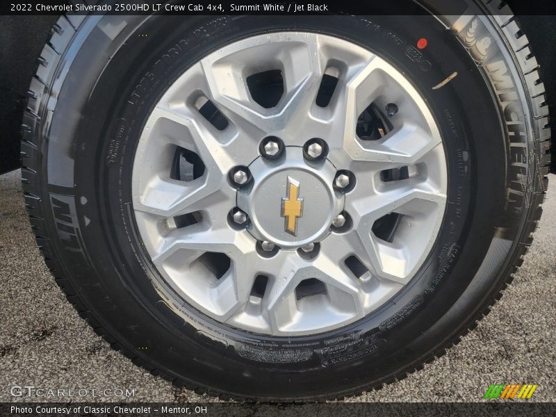 Summit White / Jet Black 2022 Chevrolet Silverado 2500HD LT Crew Cab 4x4