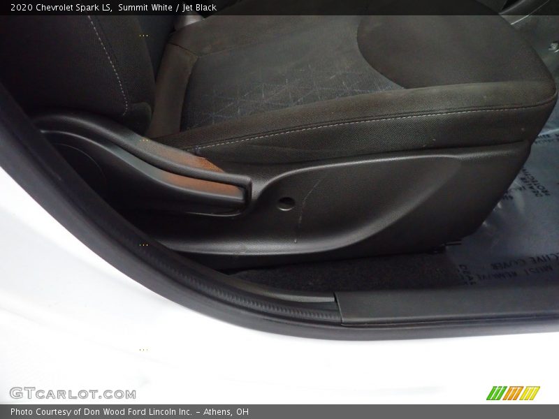 Summit White / Jet Black 2020 Chevrolet Spark LS