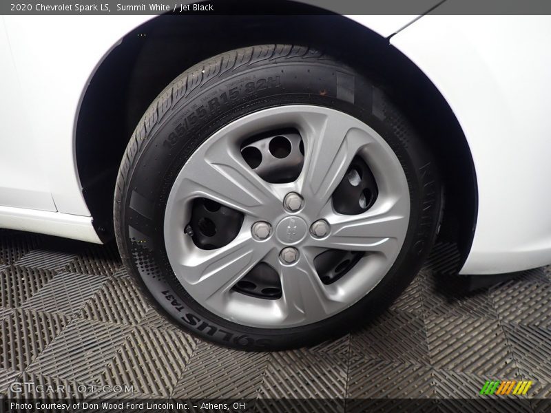 Summit White / Jet Black 2020 Chevrolet Spark LS