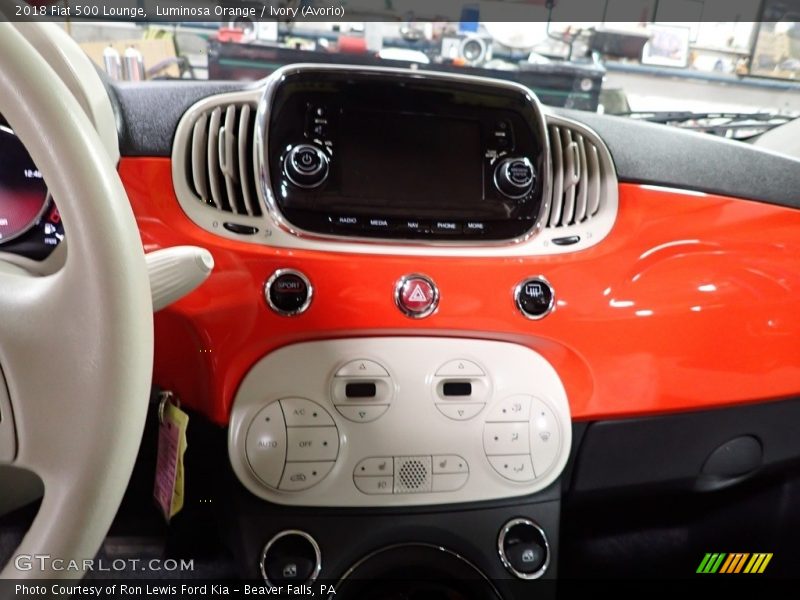 Controls of 2018 500 Lounge