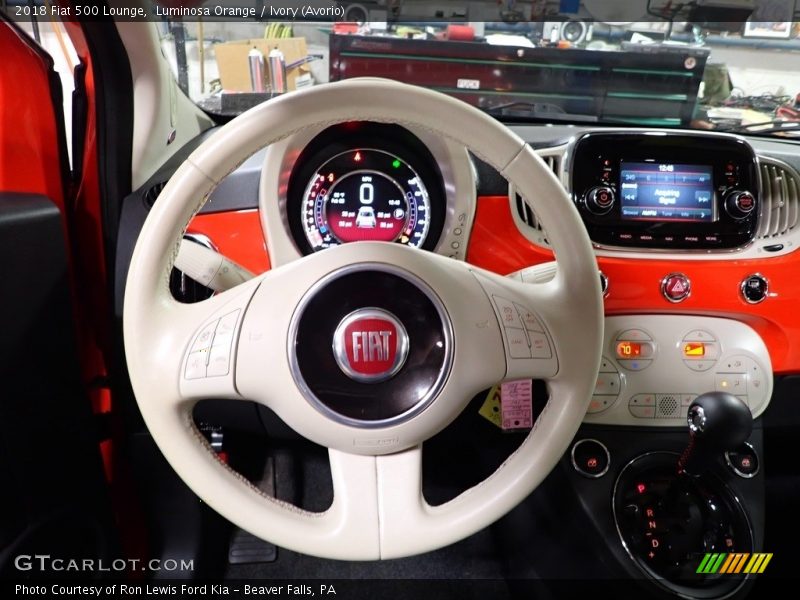 Dashboard of 2018 500 Lounge