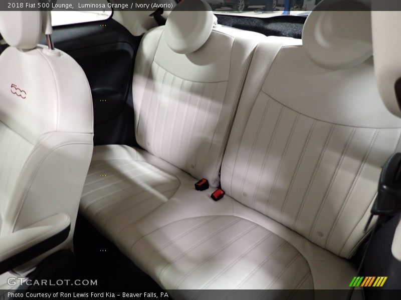 Rear Seat of 2018 500 Lounge