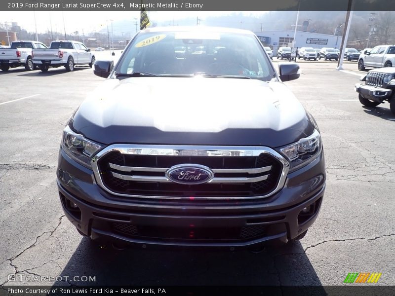 Magnetic Metallic / Ebony 2019 Ford Ranger Lariat SuperCrew 4x4