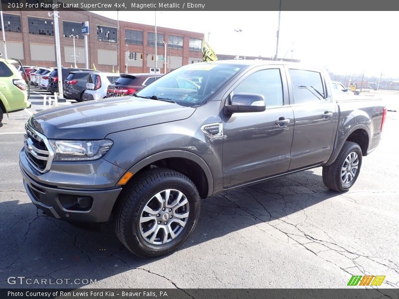 Magnetic Metallic / Ebony 2019 Ford Ranger Lariat SuperCrew 4x4