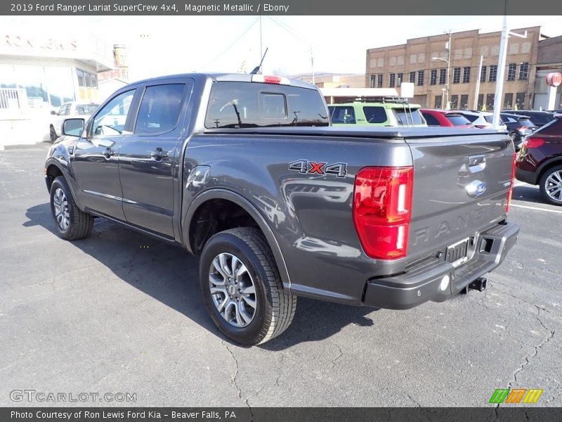 Magnetic Metallic / Ebony 2019 Ford Ranger Lariat SuperCrew 4x4