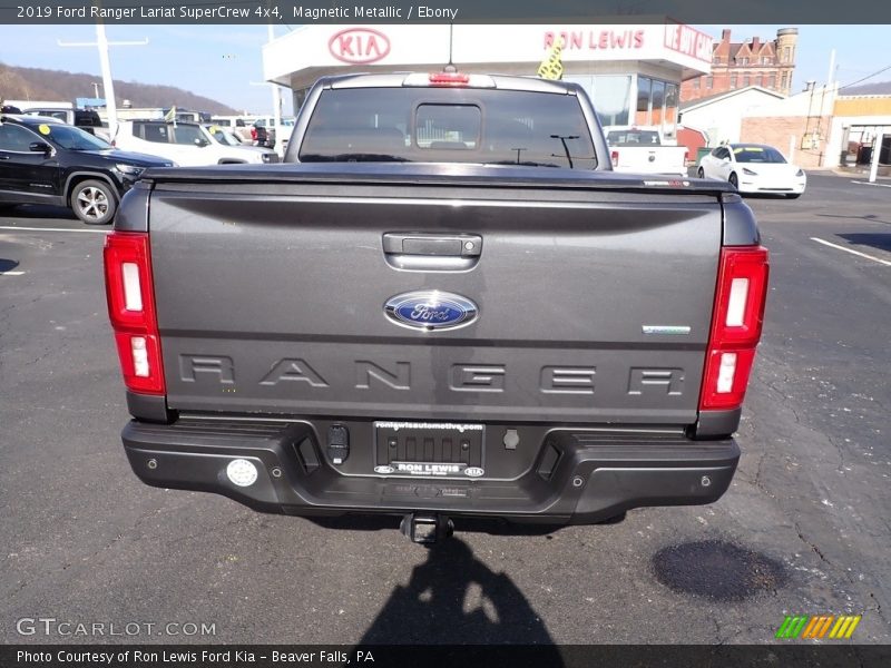 Magnetic Metallic / Ebony 2019 Ford Ranger Lariat SuperCrew 4x4
