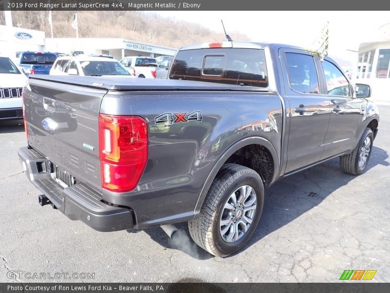 Magnetic Metallic / Ebony 2019 Ford Ranger Lariat SuperCrew 4x4