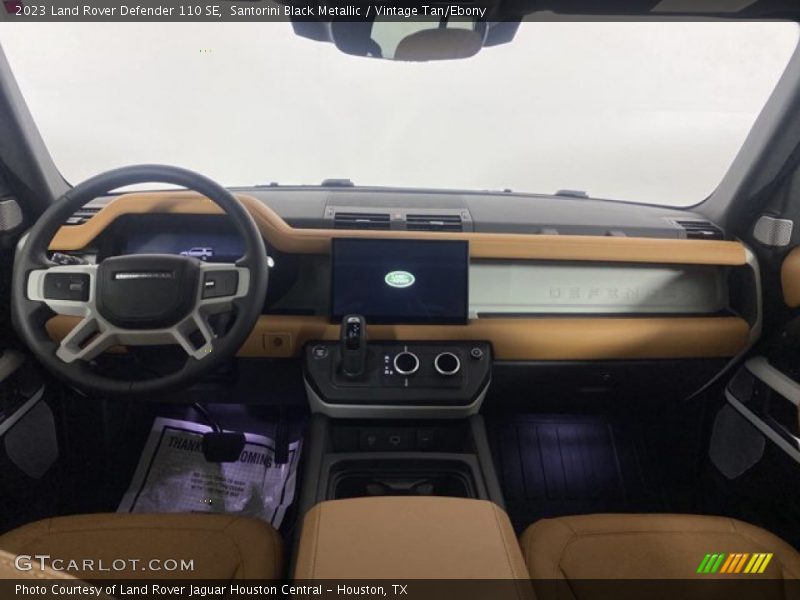 Santorini Black Metallic / Vintage Tan/Ebony 2023 Land Rover Defender 110 SE