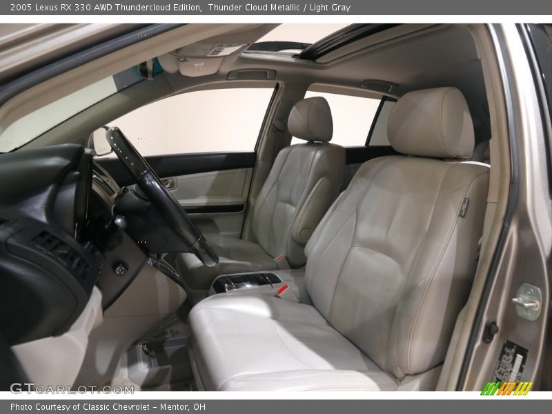 Thunder Cloud Metallic / Light Gray 2005 Lexus RX 330 AWD Thundercloud Edition