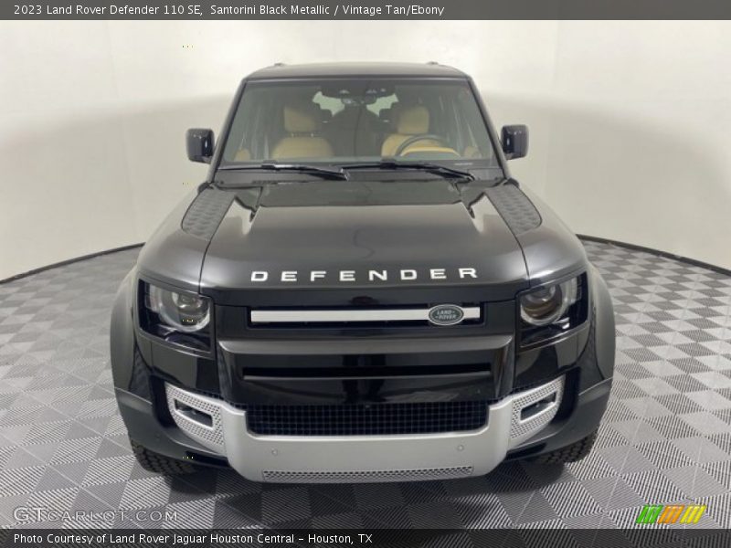 Santorini Black Metallic / Vintage Tan/Ebony 2023 Land Rover Defender 110 SE