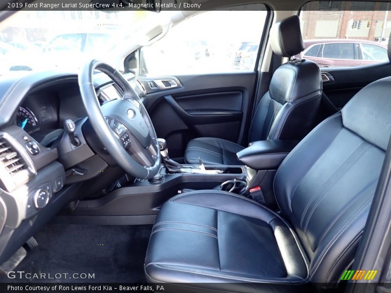 Magnetic Metallic / Ebony 2019 Ford Ranger Lariat SuperCrew 4x4