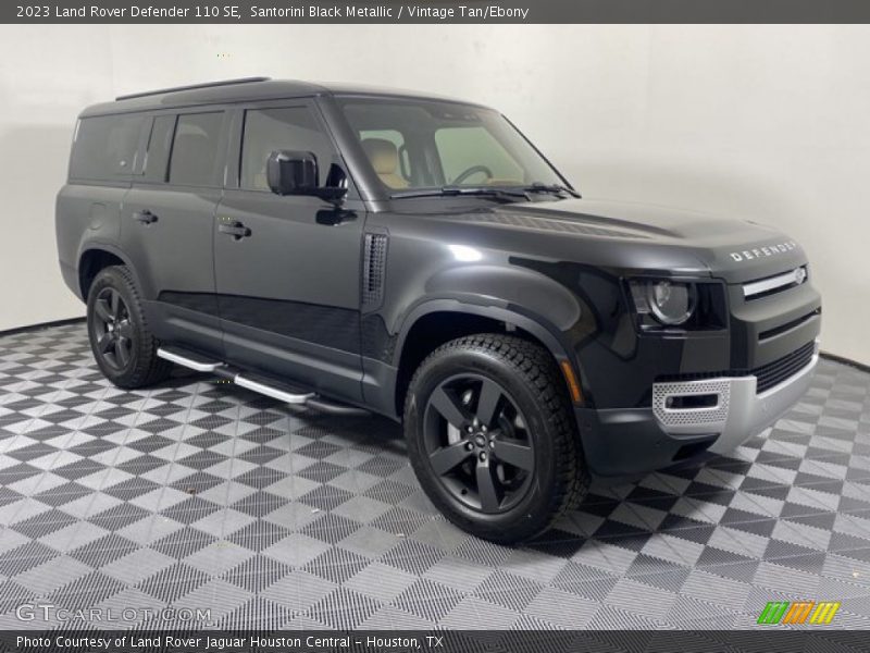 Santorini Black Metallic / Vintage Tan/Ebony 2023 Land Rover Defender 110 SE