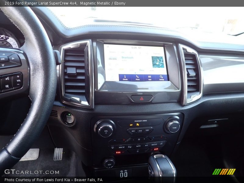 Magnetic Metallic / Ebony 2019 Ford Ranger Lariat SuperCrew 4x4