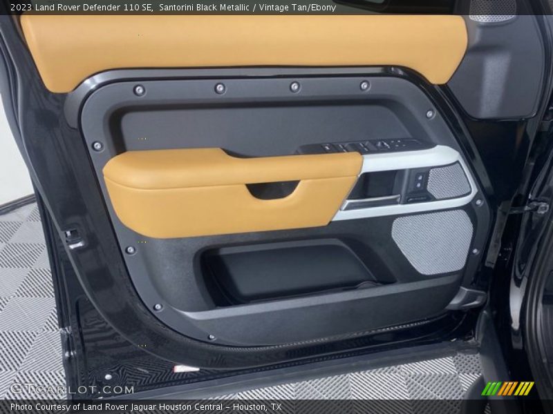 Santorini Black Metallic / Vintage Tan/Ebony 2023 Land Rover Defender 110 SE