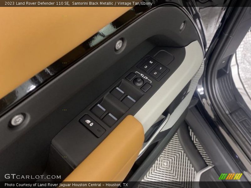 Santorini Black Metallic / Vintage Tan/Ebony 2023 Land Rover Defender 110 SE