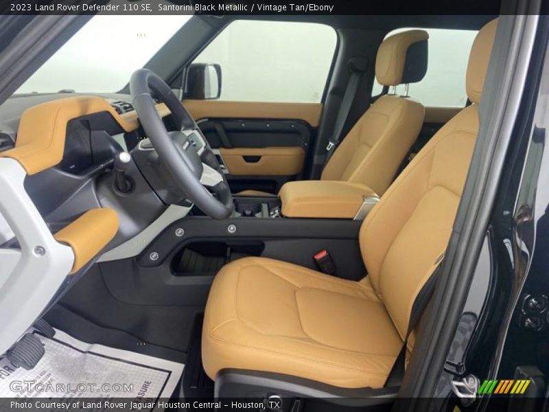Santorini Black Metallic / Vintage Tan/Ebony 2023 Land Rover Defender 110 SE