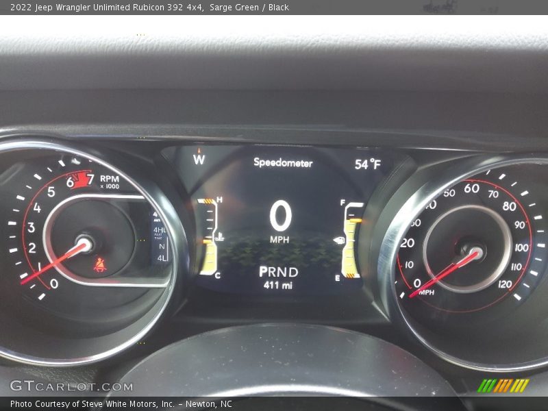  2022 Wrangler Unlimited Rubicon 392 4x4 Rubicon 392 4x4 Gauges