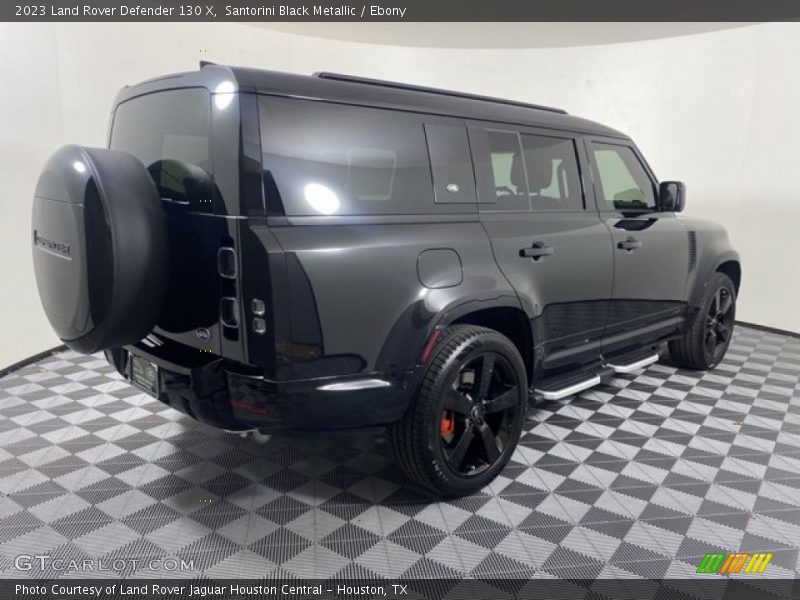 Santorini Black Metallic / Ebony 2023 Land Rover Defender 130 X