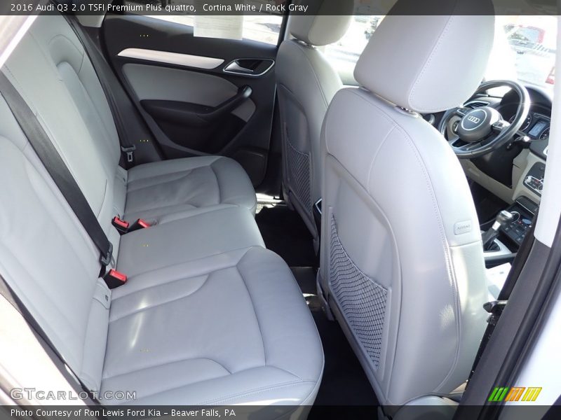 Cortina White / Rock Gray 2016 Audi Q3 2.0 TSFI Premium Plus quattro