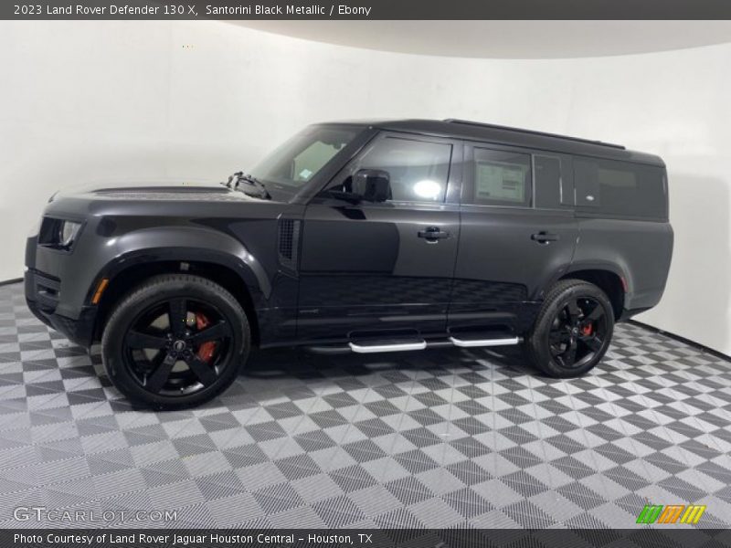 Santorini Black Metallic / Ebony 2023 Land Rover Defender 130 X