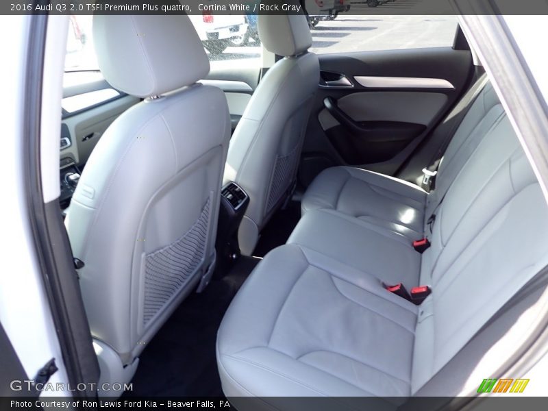Cortina White / Rock Gray 2016 Audi Q3 2.0 TSFI Premium Plus quattro
