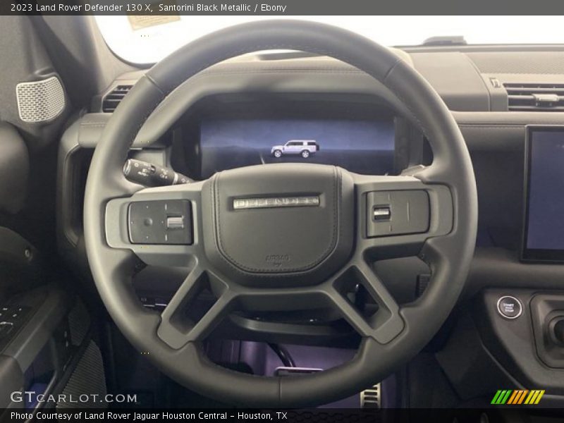 Santorini Black Metallic / Ebony 2023 Land Rover Defender 130 X