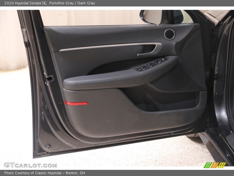 Portofino Gray / Dark Gray 2020 Hyundai Sonata SE
